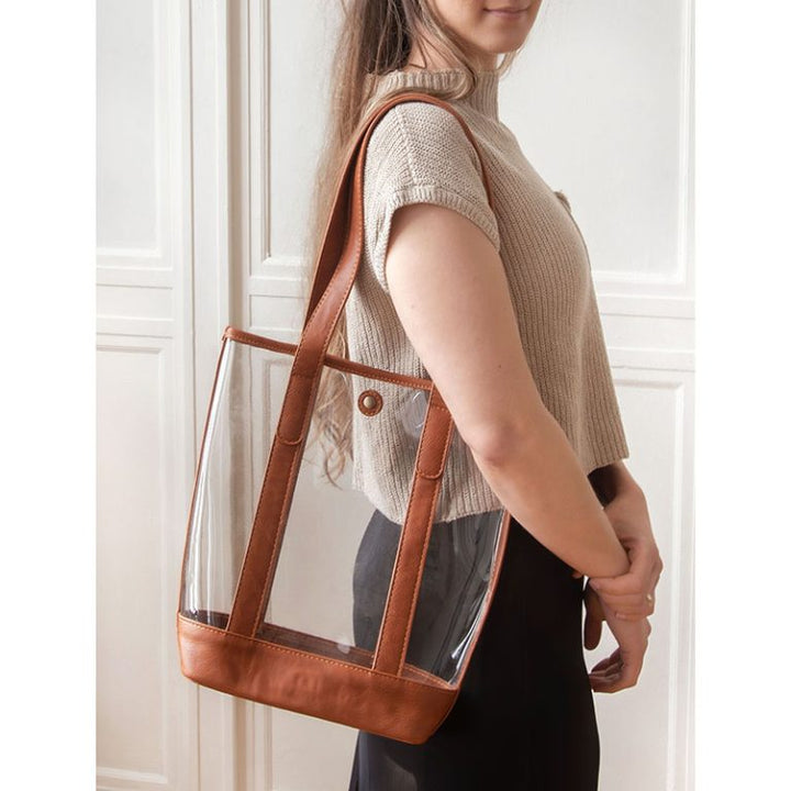 CHICORY ELLE CLEAR TOTE BAG