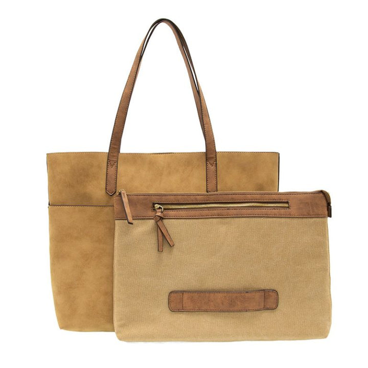 TOFFEE DANICA TOTE W/LAPTOP SLEEVE