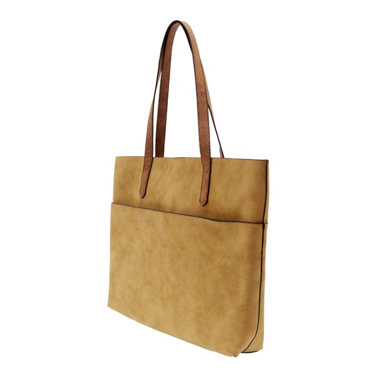 TOFFEE DANICA TOTE W/LAPTOP SLEEVE