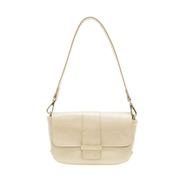 METALLIC PEARL BECCA CONVERTIBLE SHOULDER BAG
