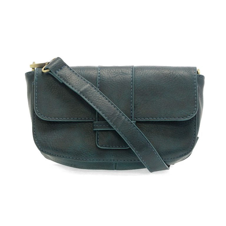 VIVID DEEP TEAL BECCA CONVERTIBLE SHOULDER BAG

