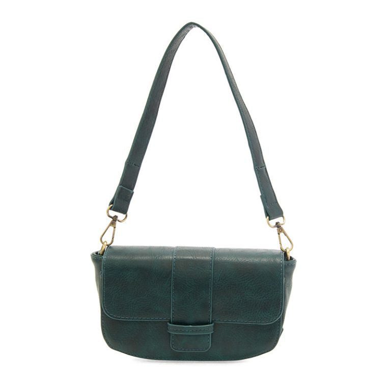 VIVID DEEP TEAL BECCA CONVERTIBLE SHOULDER BAG
