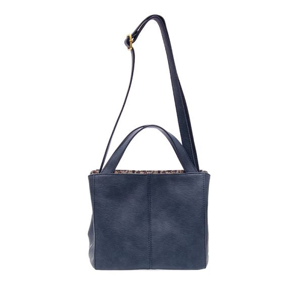 BRIGHT NAVY BRANDI CONVERTIBLE CROSSBODY HANDBAG
