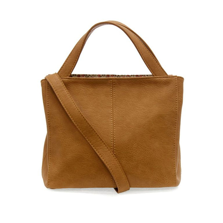 MID TAN BRANDI CONVERTIBLE CROSSBODY HABDNAB