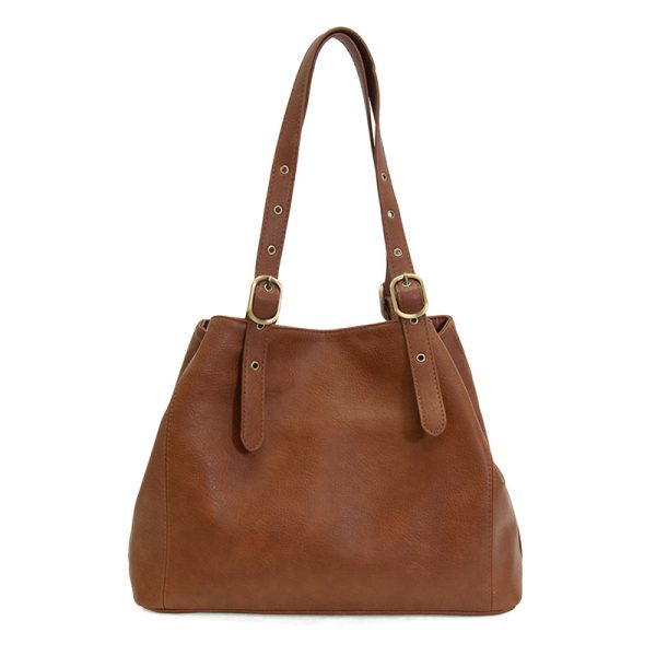 SADDLE SHELBY STUDDED TOTE BAG