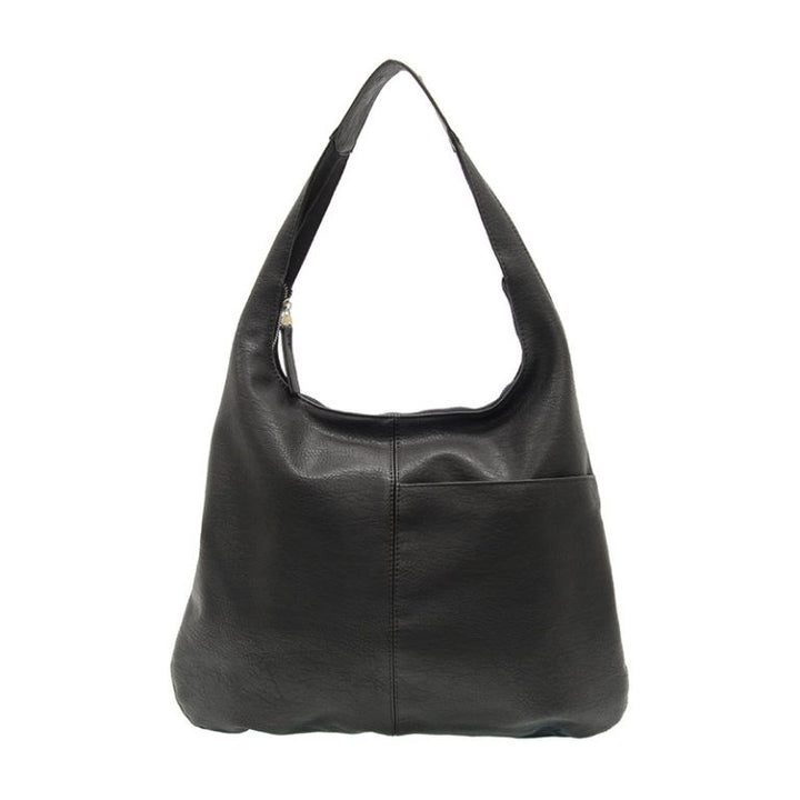 BLACK HARLEY STUDDED HOBO