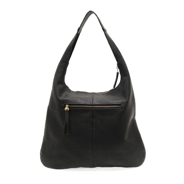 BLACK HARLEY STUDDED HOBO