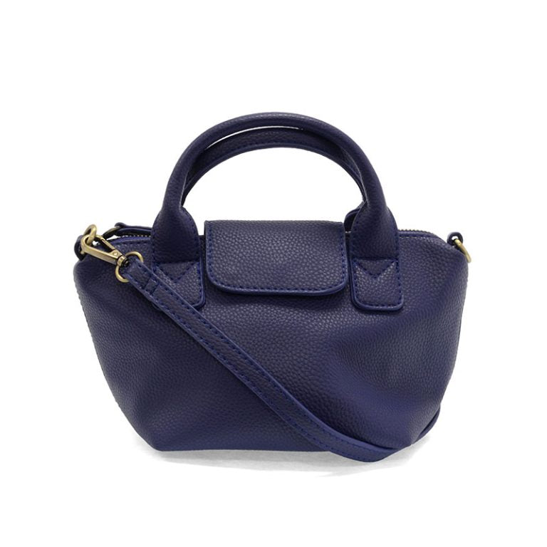 NAVY ODETTE MINI TOTE CROSSBODY
