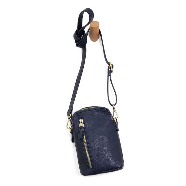 NAVY JOLENE CROSSBODY PHONE BAG