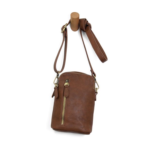 CARAMEL JOLENE CROSSBODY PHONE BAG