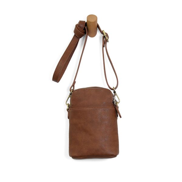 CARAMEL JOLENE CROSSBODY PHONE BAG
