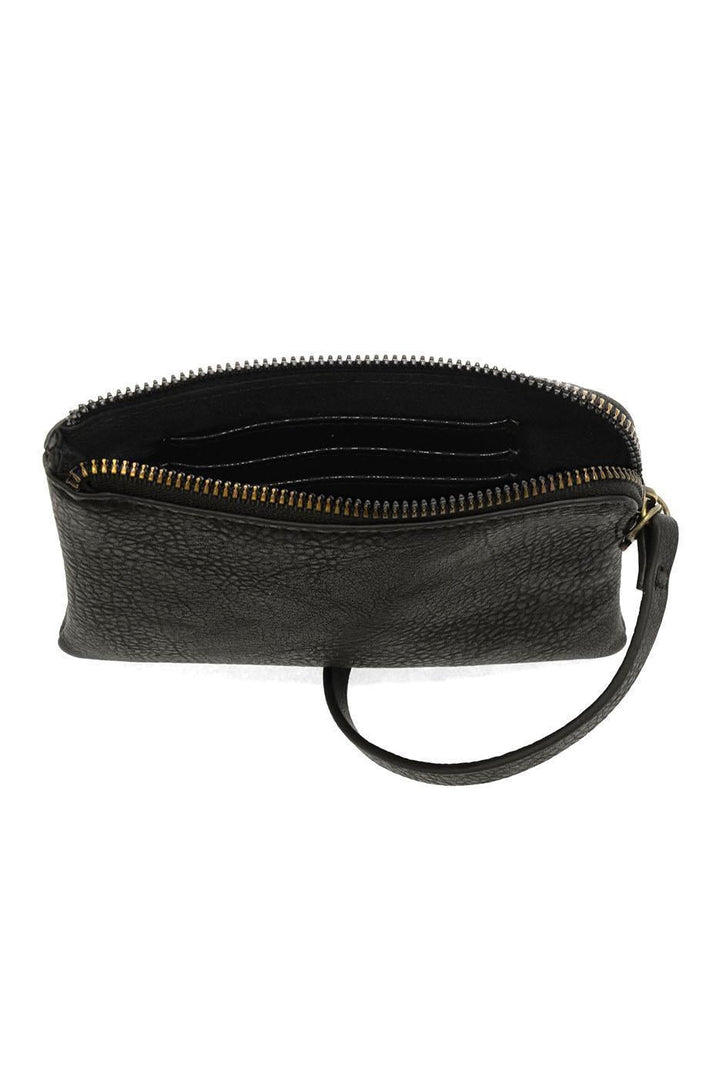 BLACK PIPPA WRISTLET POUCH