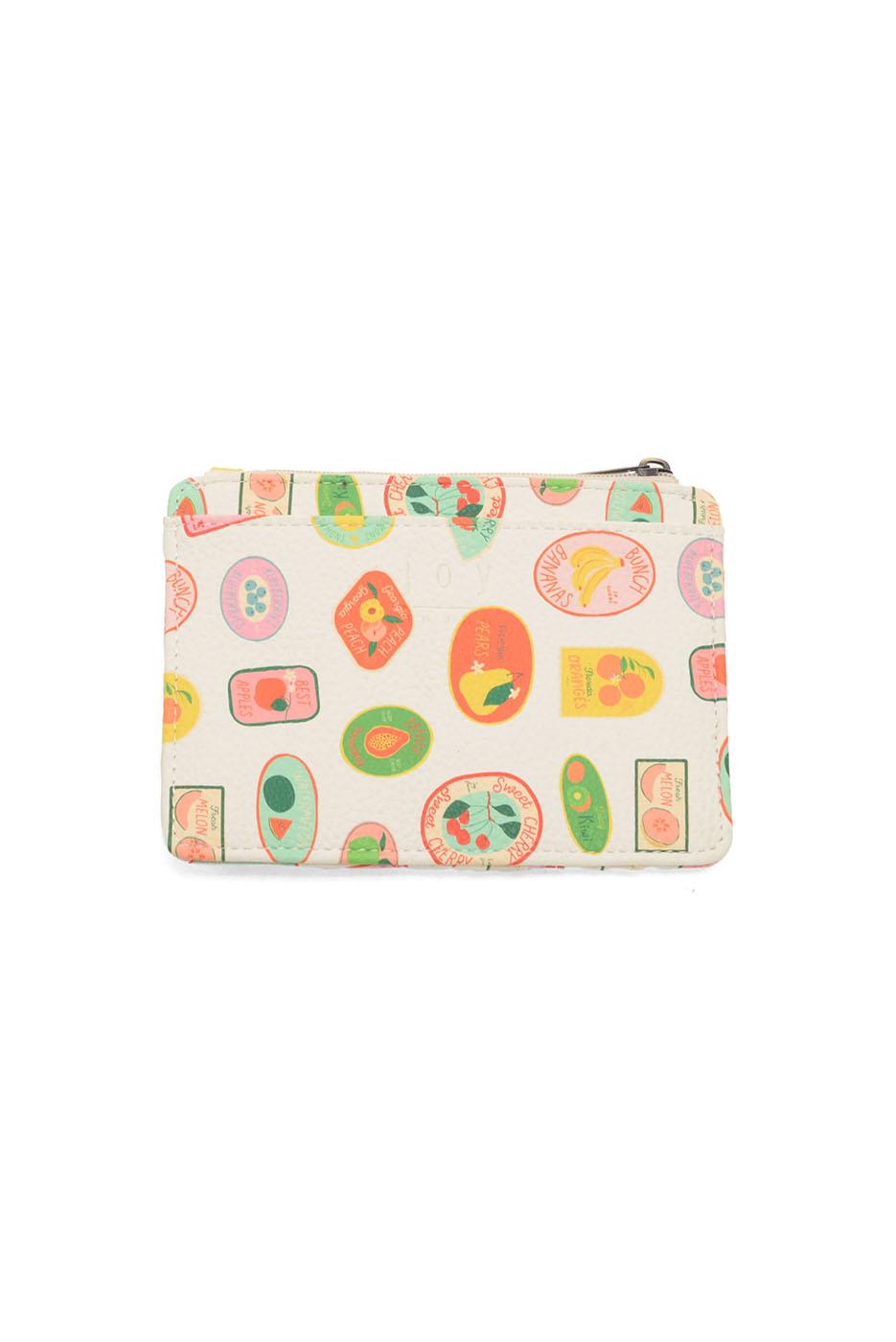 WHITE FARMERS MARKET PENNY MINI TRAVEL WALLET