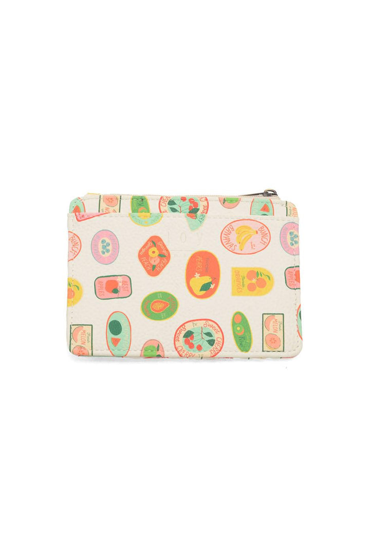 WHITE FARMERS MARKET PENNY MINI TRAVEL WALLET