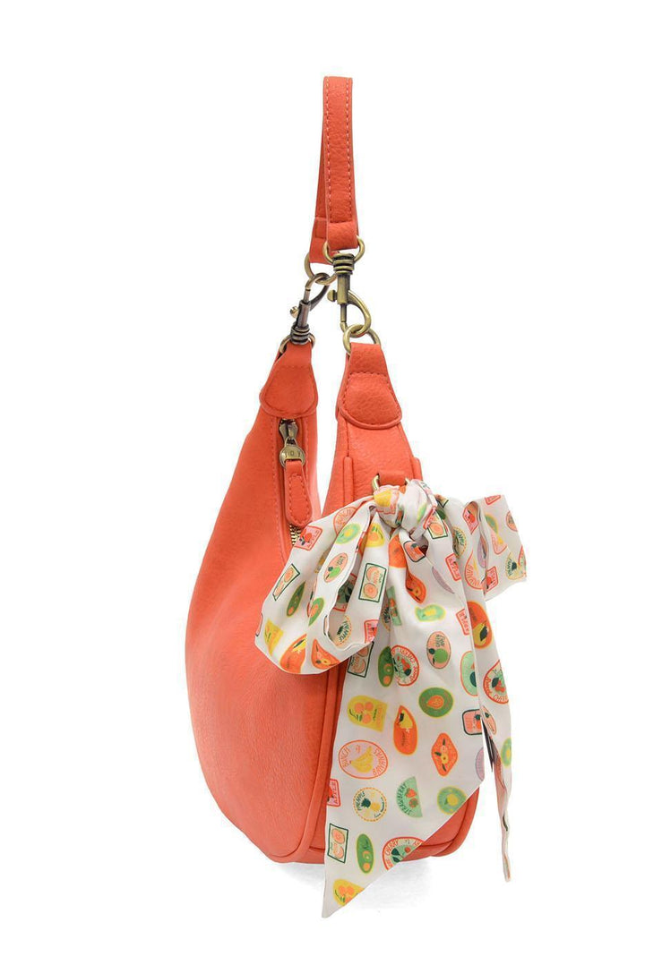BLOOD ORANGE FARMERS MARKET SCARF CONVERTIBLE CROSSBODY