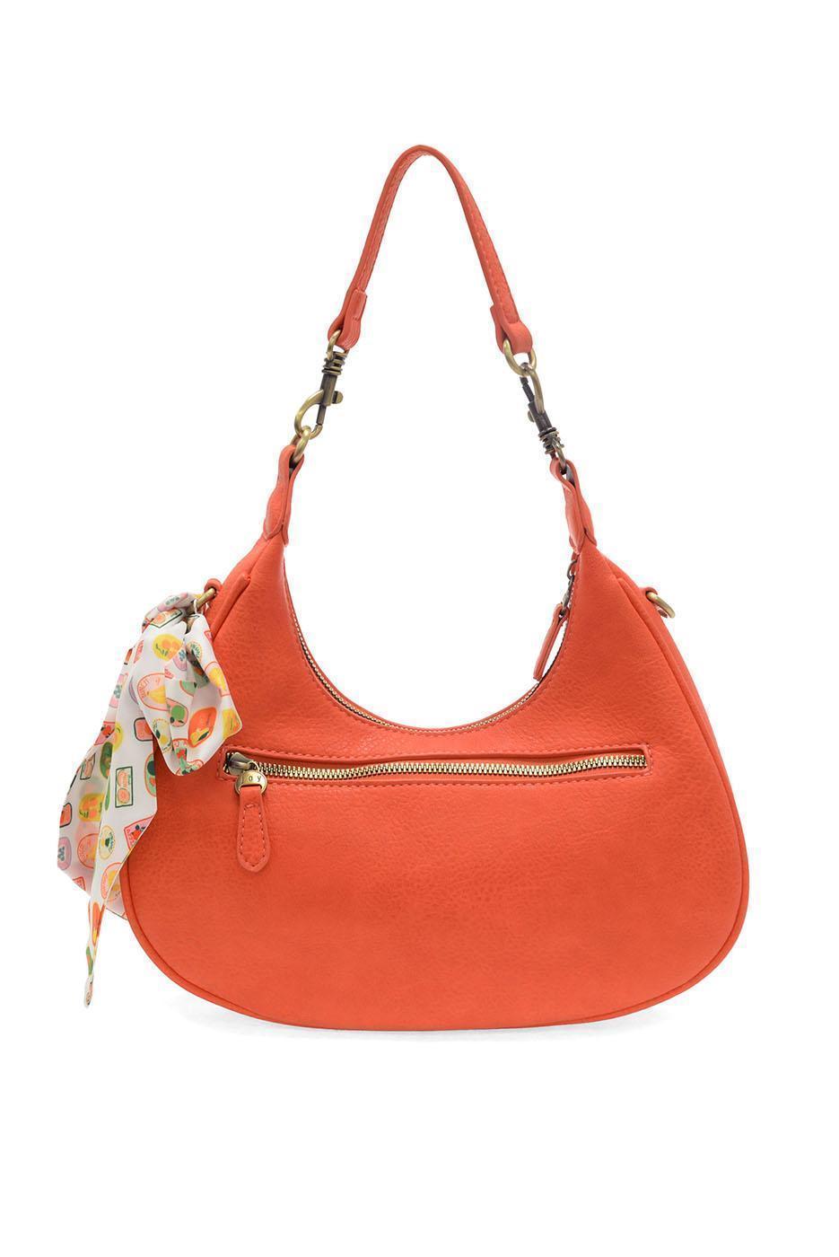 BLOOD ORANGE FARMERS MARKET SCARF CONVERTIBLE CROSSBODY