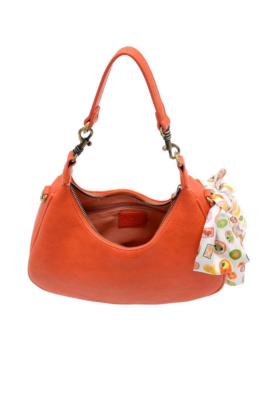 BLOOD ORANGE FARMERS MARKET SCARF CONVERTIBLE CROSSBODY