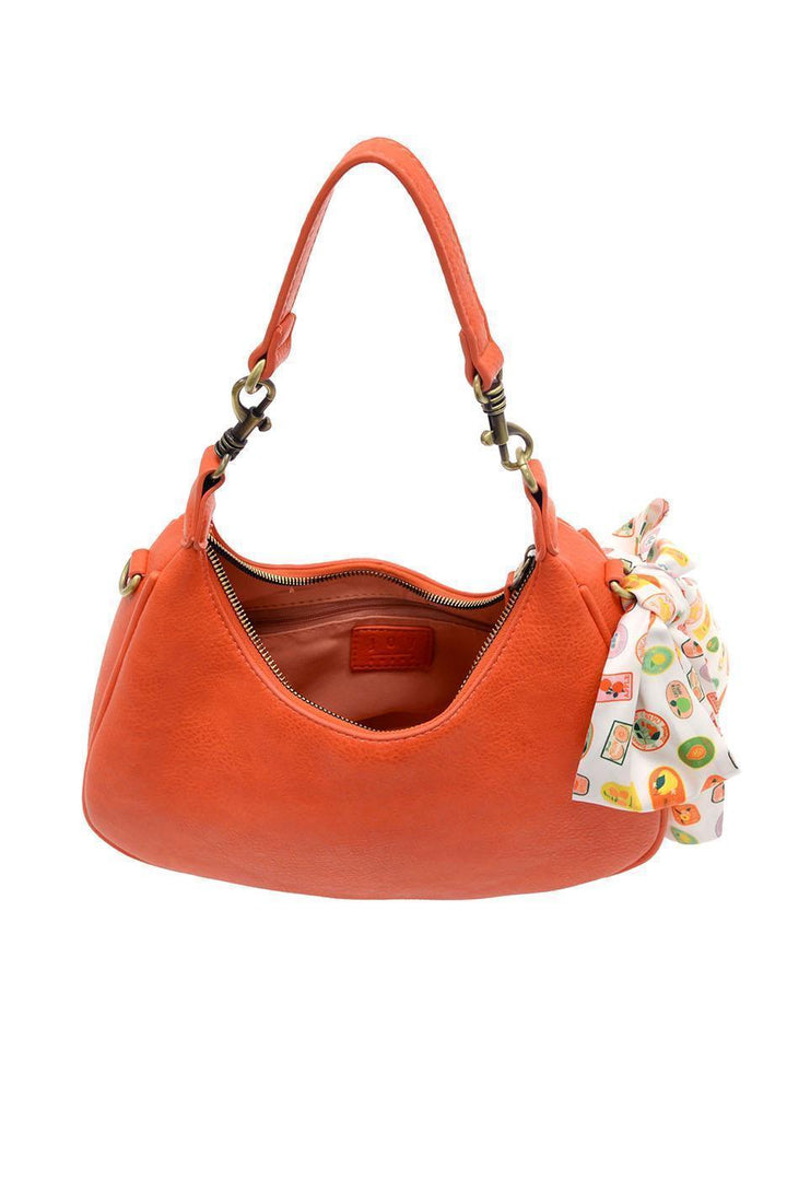 BLOOD ORANGE FARMERS MARKET SCARF CONVERTIBLE CROSSBODY