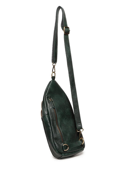 JAS EVERGREEN MEDIUM SLING CROSSBODY BAG