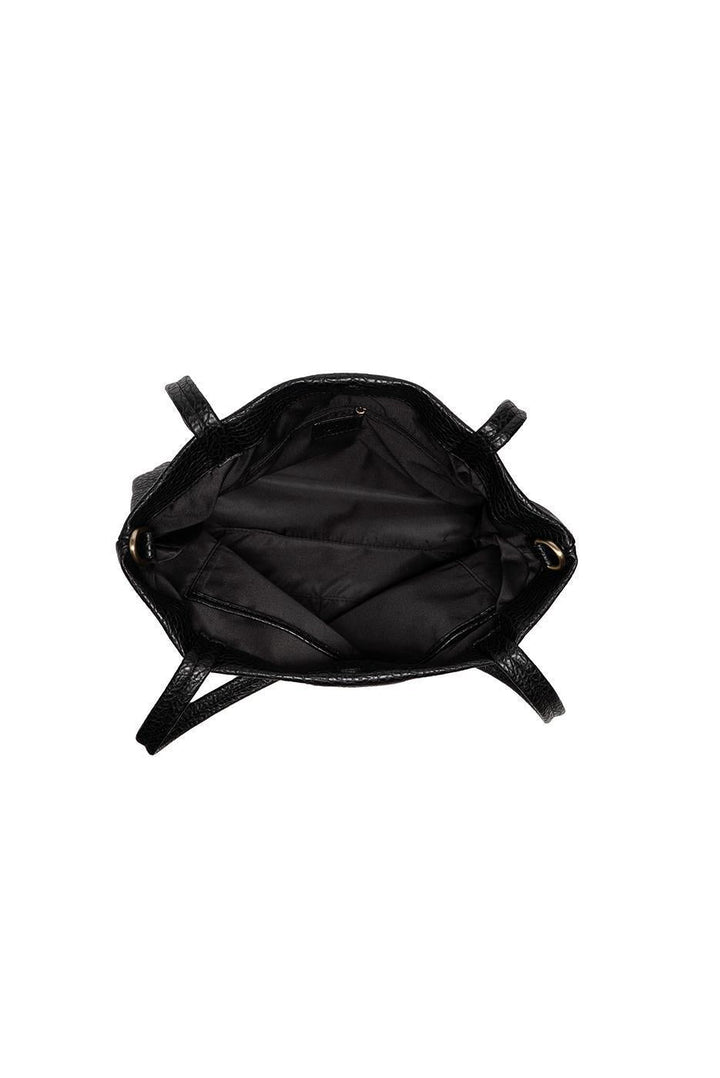 BLACK SAWYER 2 IN 1 TOTE WITH GUITAR STRAP