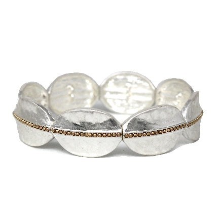 LARKIN SILVER & GOLD BRACELET
