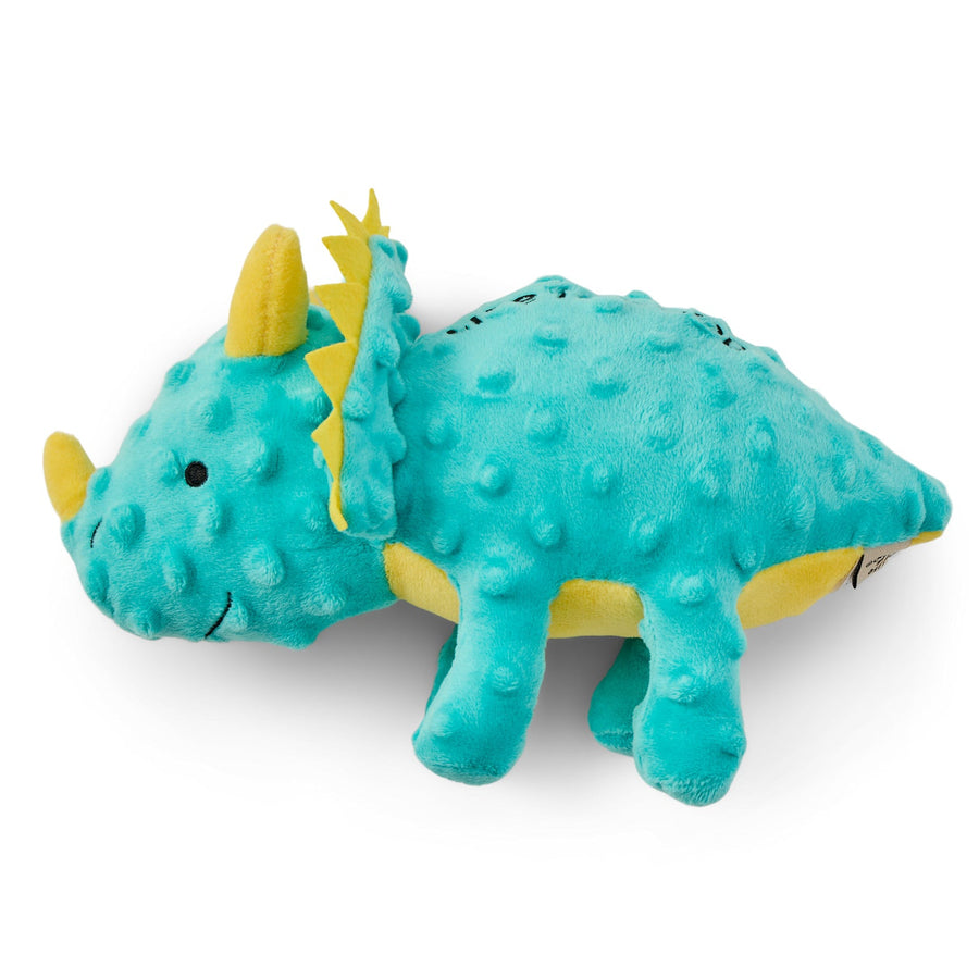 TRICERATOPS PLUSH DOG TOY

