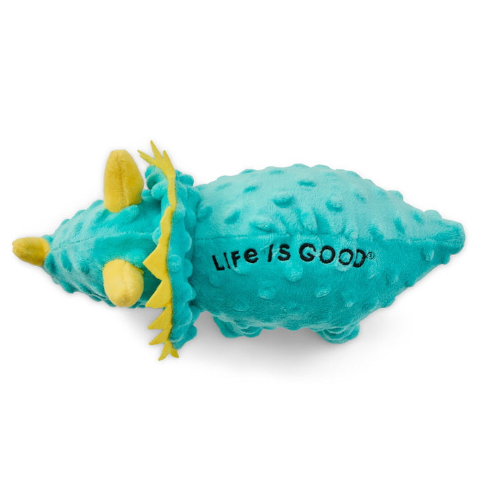 TRICERATOPS PLUSH DOG TOY