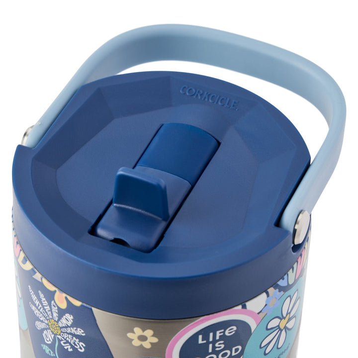 STICKER COLLAGE 30 OZ STAINLESS CORKCICLE GO CUP XL
