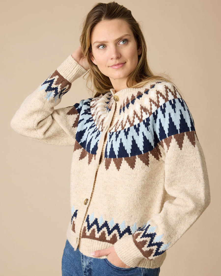 ODESSA OATMEAL CARDIGAN
