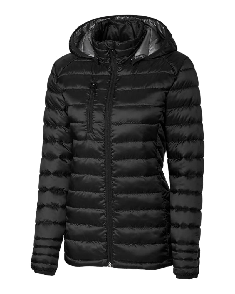 BLACK HUDSON INSULATED PUFFER JACKET