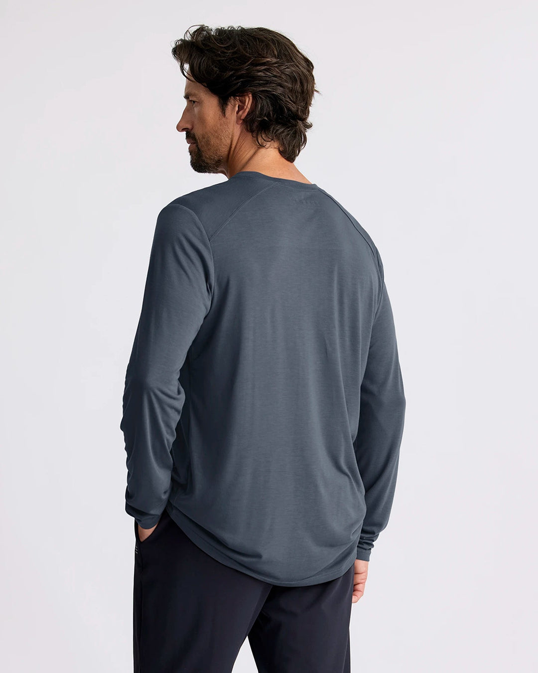 MEN'S STORM CLOUD BAMBOO LIGHWEIGHT LONG SLEEVE