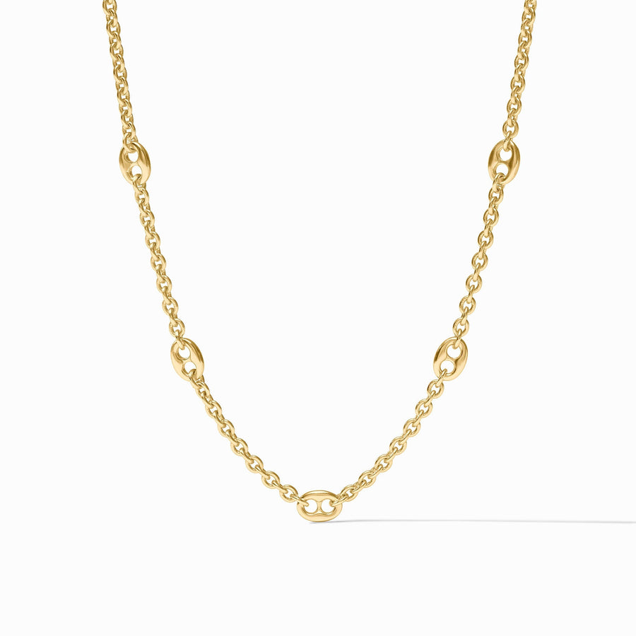 LAGUNA GOLD DELICATE STATION NECKLACE
