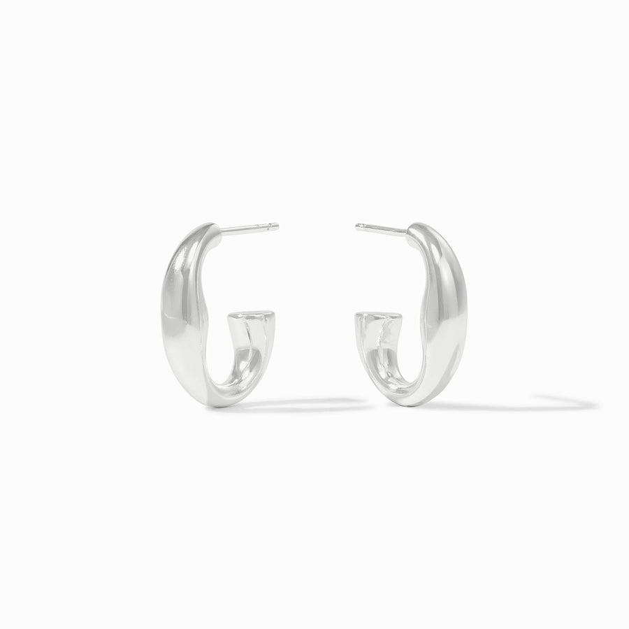 LAGUNA SMALL SILVER HOOP EARRINGS
