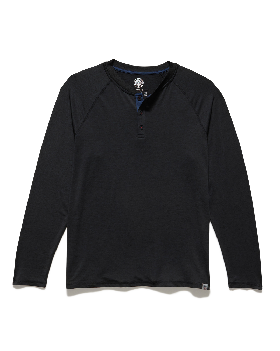 MEN'S CHARCOAL VICTORY PERFORMANCE HENLEY