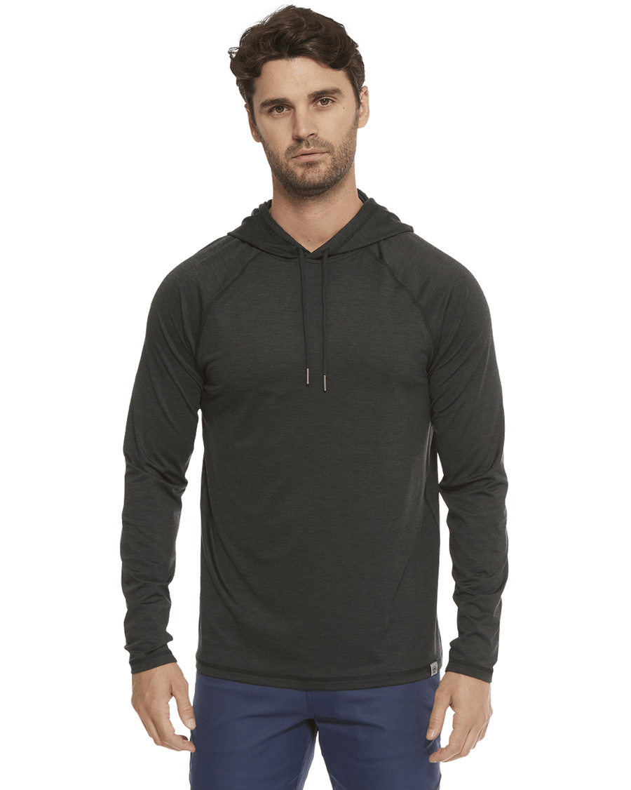 MEN'S CHARCOAL VICTORY PERFORMANCE HOODIE
