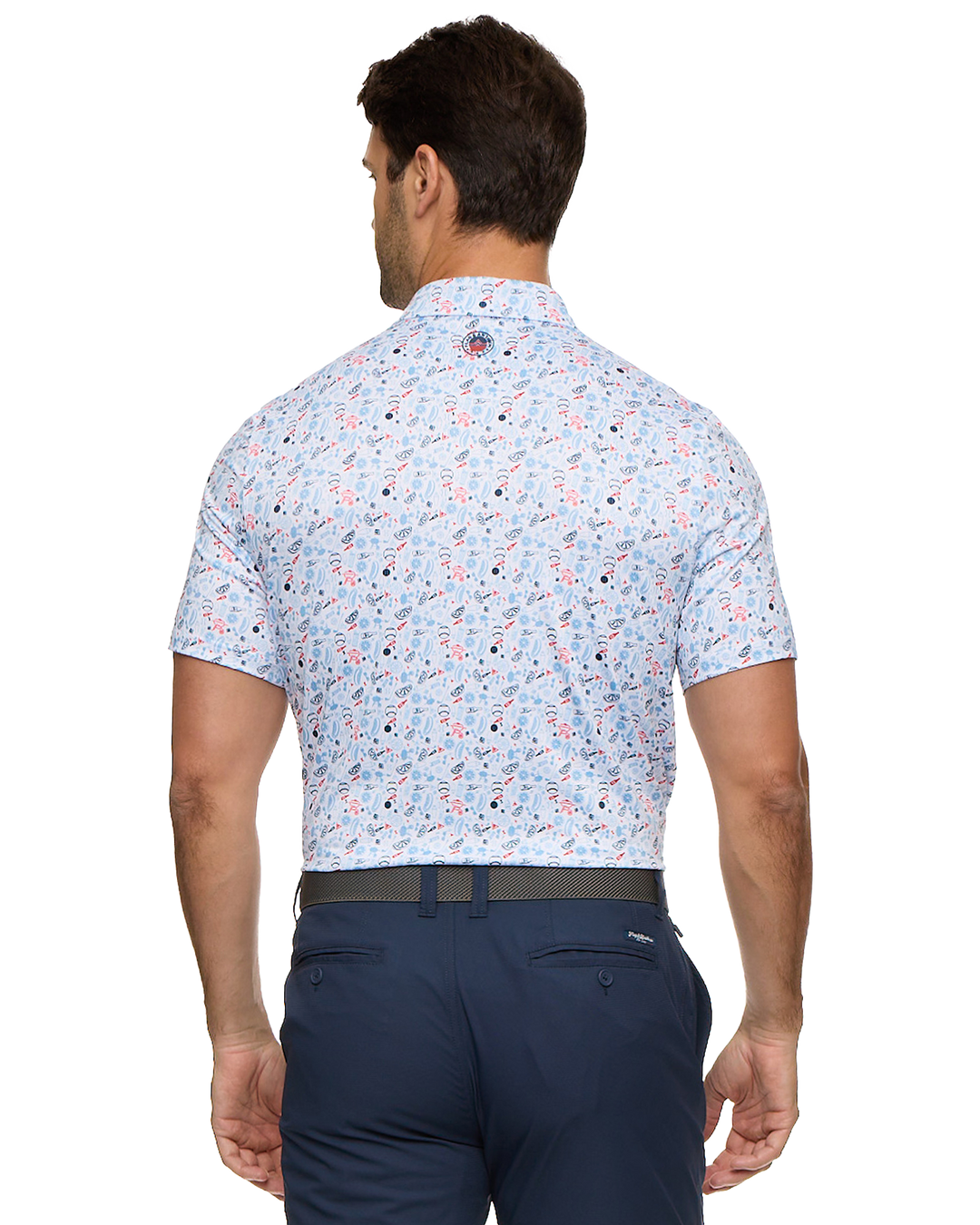 MEN'S CHESTER AMERICANA SUMMER BBQ PERFORMANCE POLO