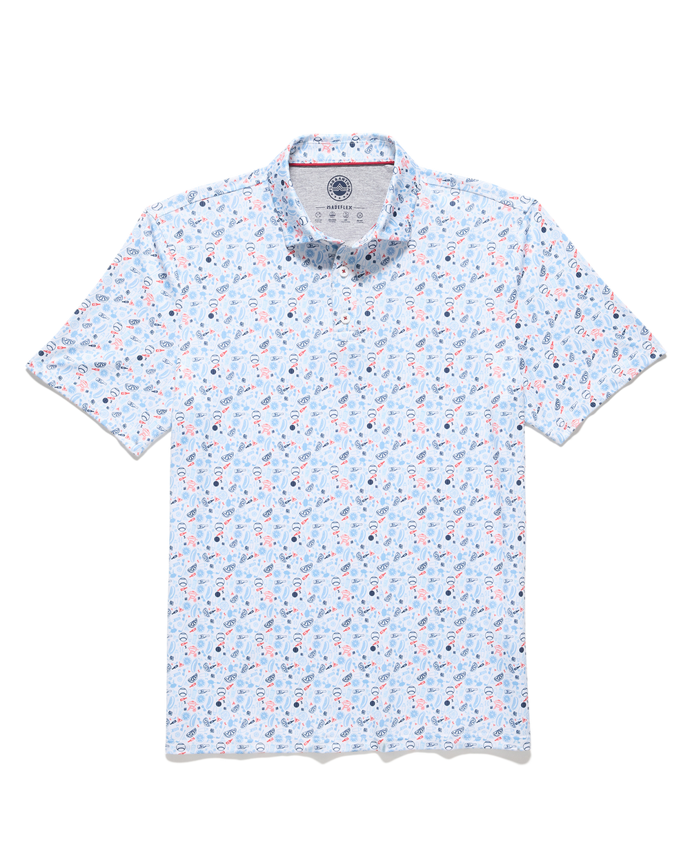 MEN'S CHESTER AMERICANA SUMMER BBQ PERFORMANCE POLO
