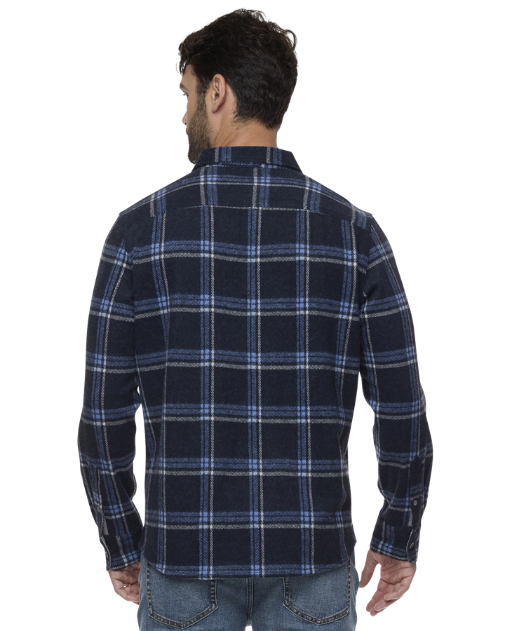 MEN'S SELLERS HERO KNIT FLANNEL SHIRT