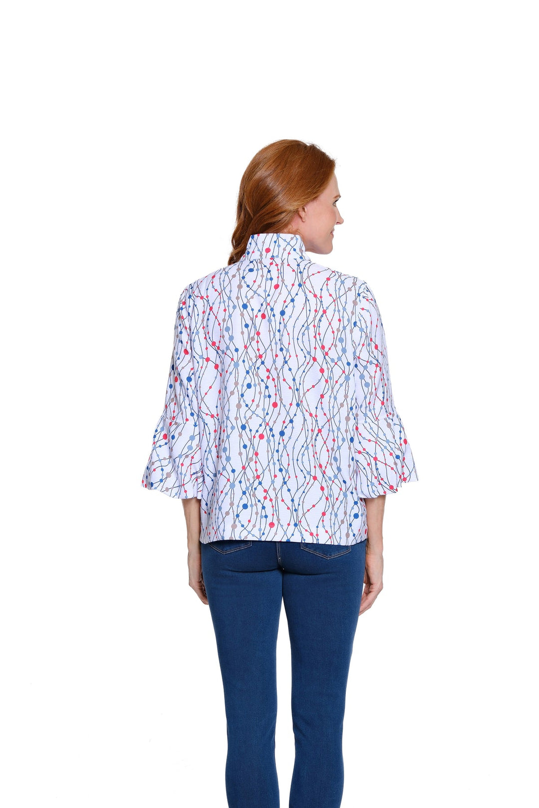 BUTTON FRONT SHIRT JACKET