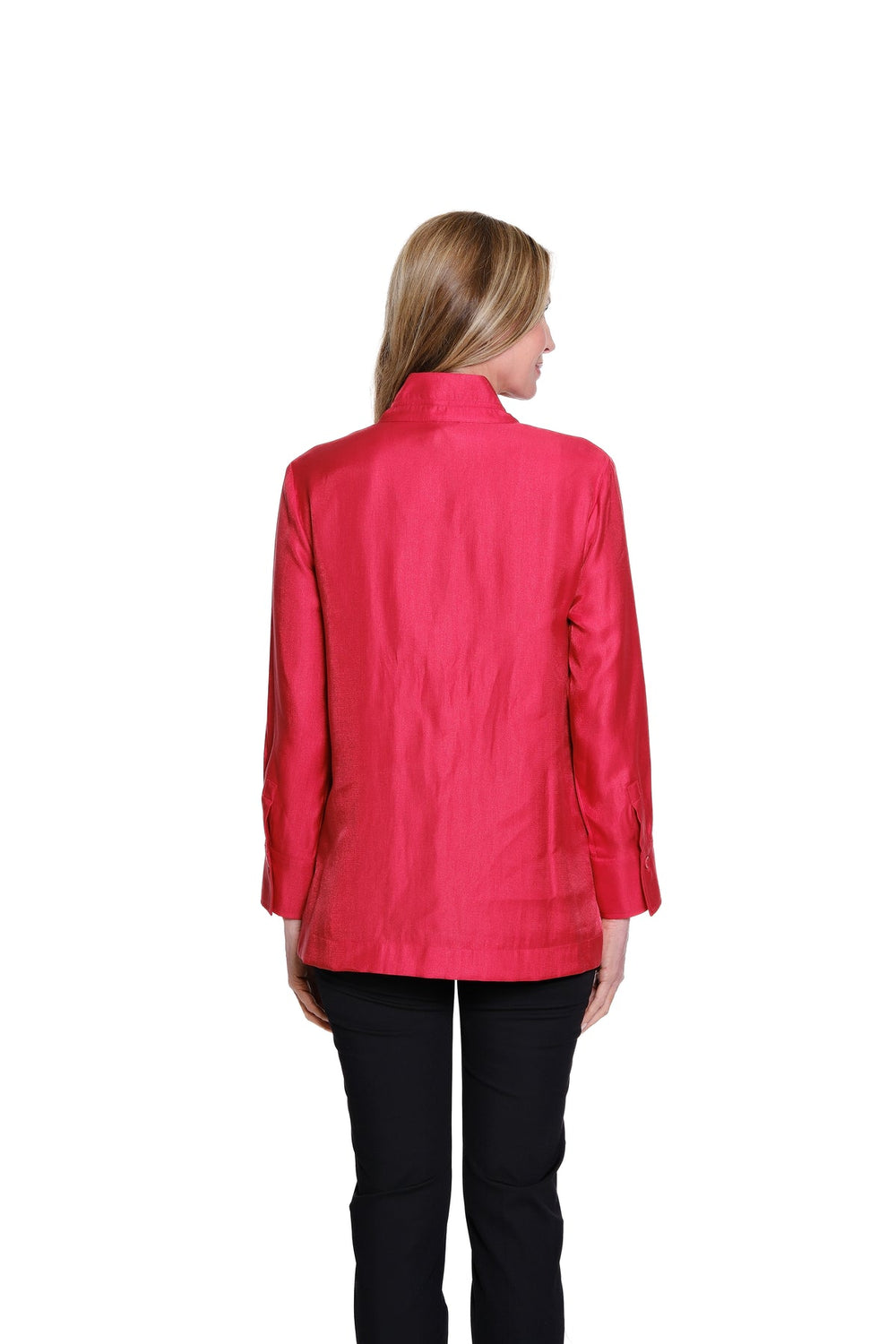 ROYAL BIG BUTTON TURN CUFF JACKET BLOUSE
