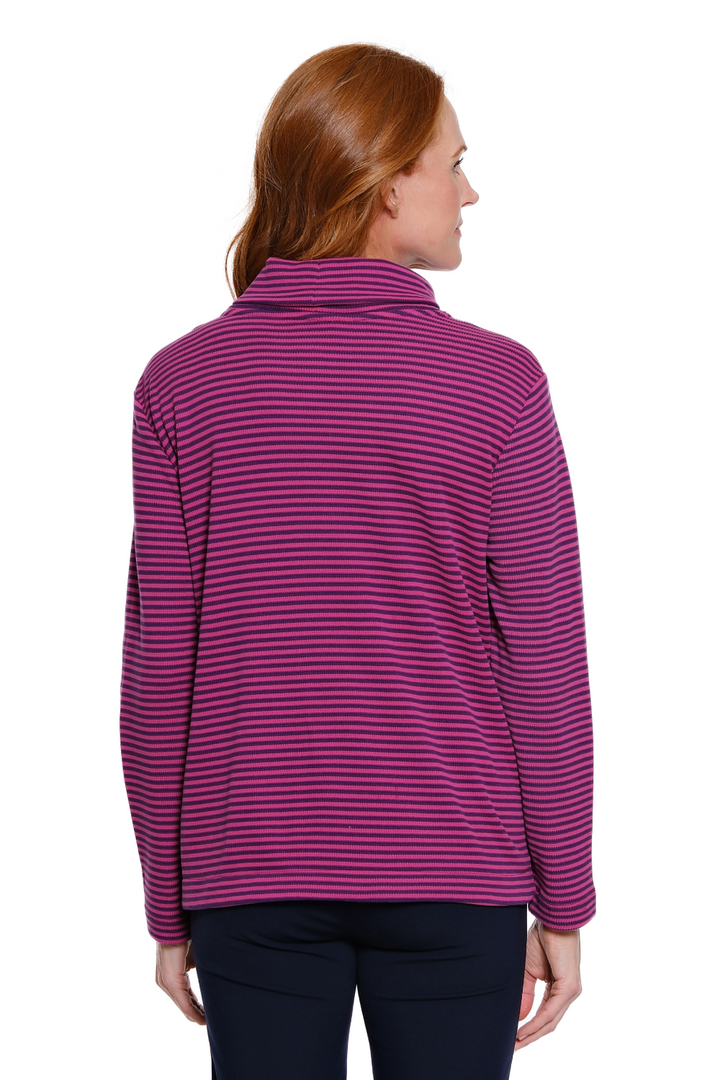 MARY KATE EGGPLANT KNIT TURTLENECK