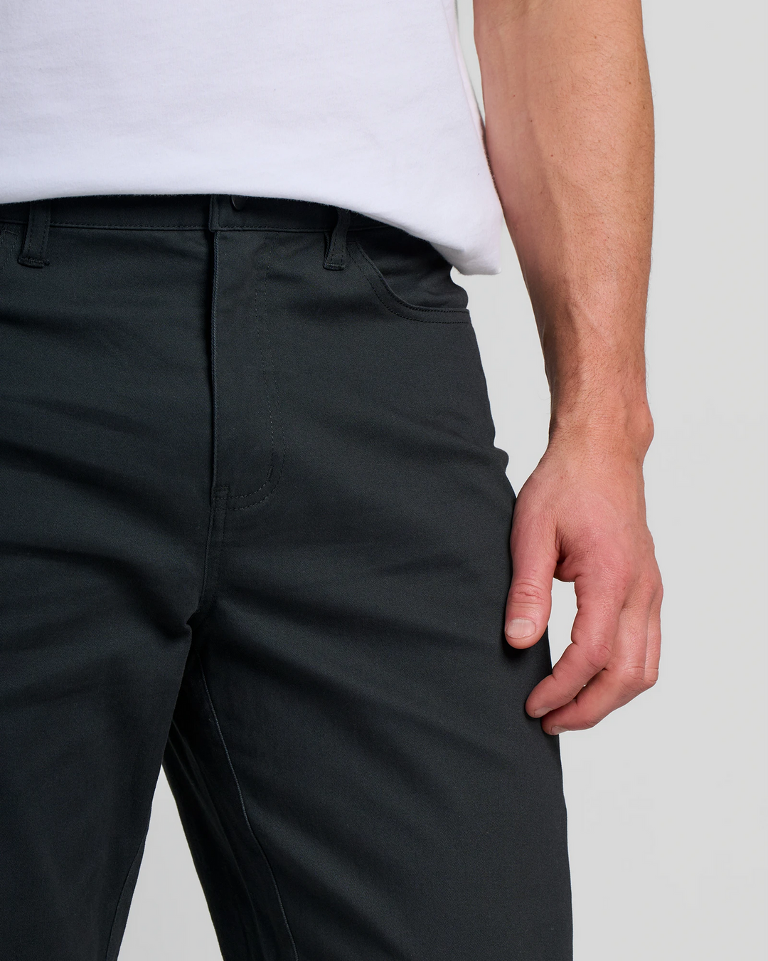 MEN'S BLACK SAND ANCHOR 5 POCKET PANT