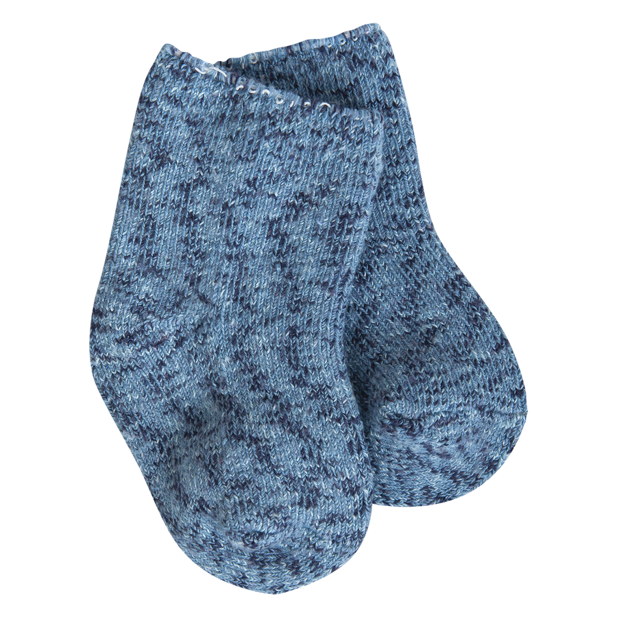 PEACOAT MULTI RAGG INFANT CREW SOCKS
