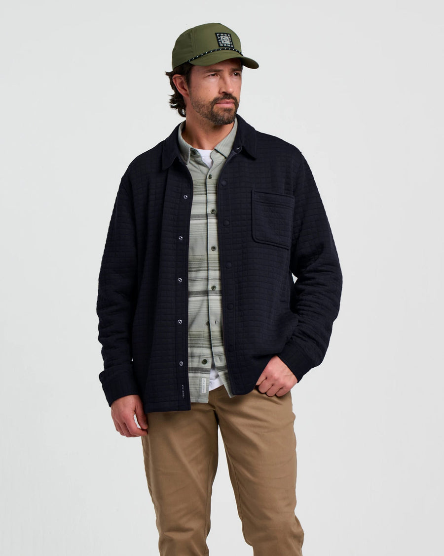 MEN'S BLACK DOWNVALLEY OVERSHIRT
