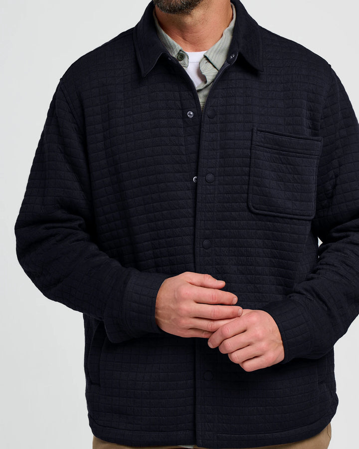 MEN'S BLACK DOWNVALLEY OVERSHIRT