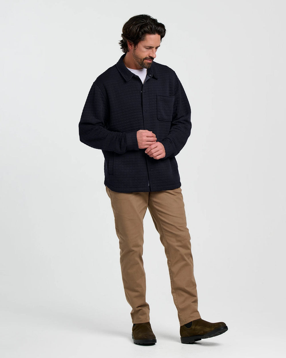 MEN'S BLACK DOWNVALLEY OVERSHIRT
