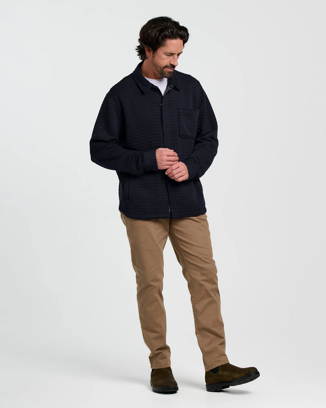 MEN'S BLACK DOWNVALLEY OVERSHIRT