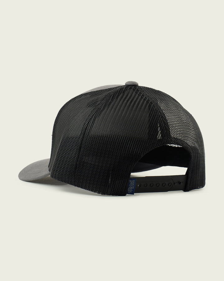 CHARCOAL LOOKOUT TRUCKER HAT