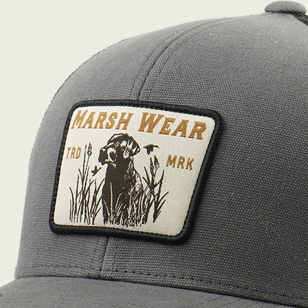 CHARCOAL LOOKOUT TRUCKER HAT
