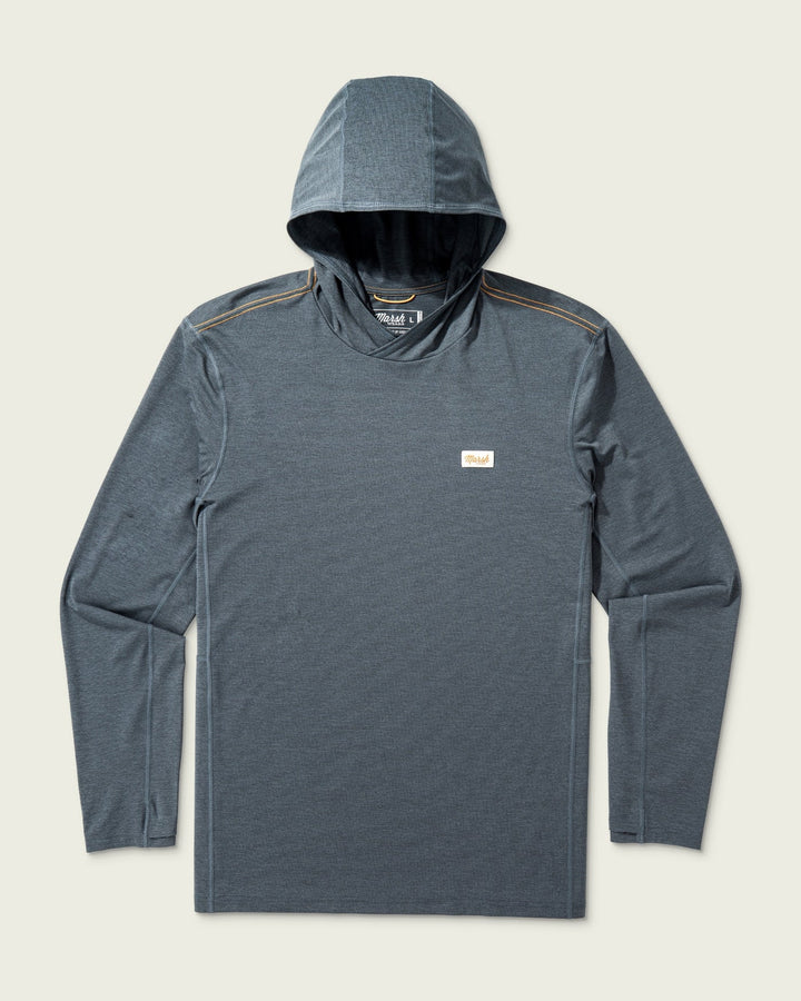 MEN'S CHARCOAL HEATHER HIGH NOON TECH HOODIE